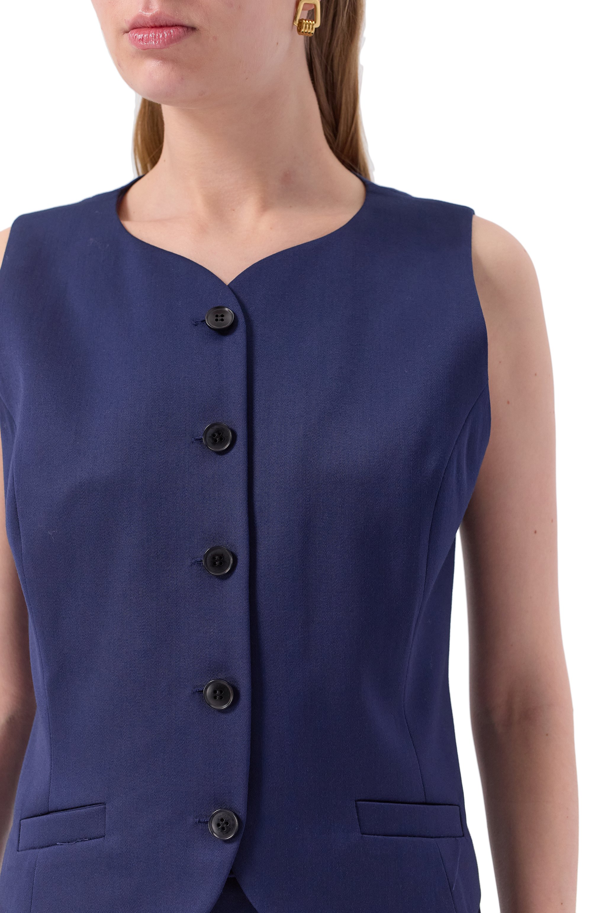 Шерстяной жилет LESYANEBO, арт. LN03H-411_Q, фото 5