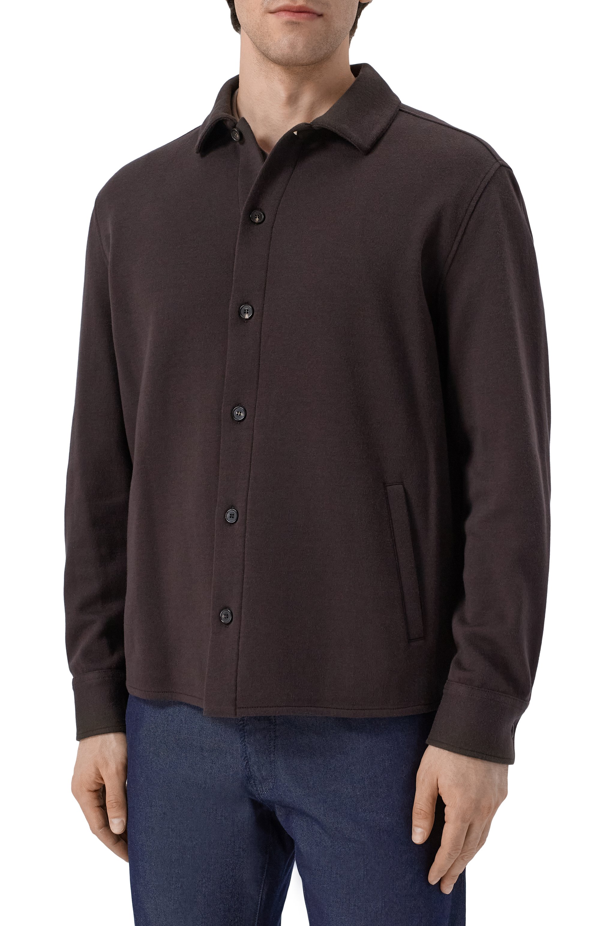 Рубашка из хлопка и шелка LORO PIANA, арт. FA06942, фото 3