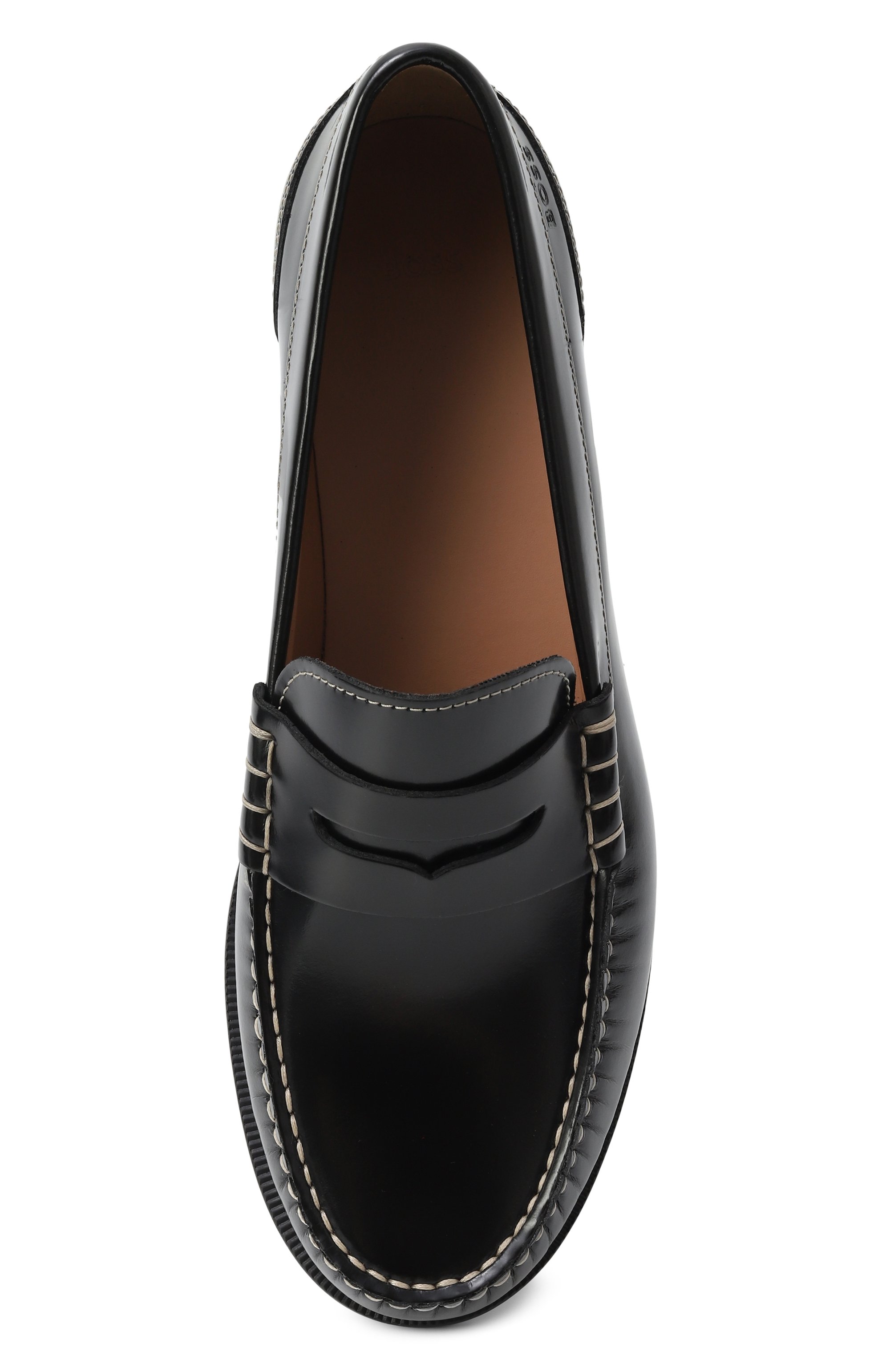 Кожаные пенни-лоферы lycia BOSS, арт. 50548570, фото 6