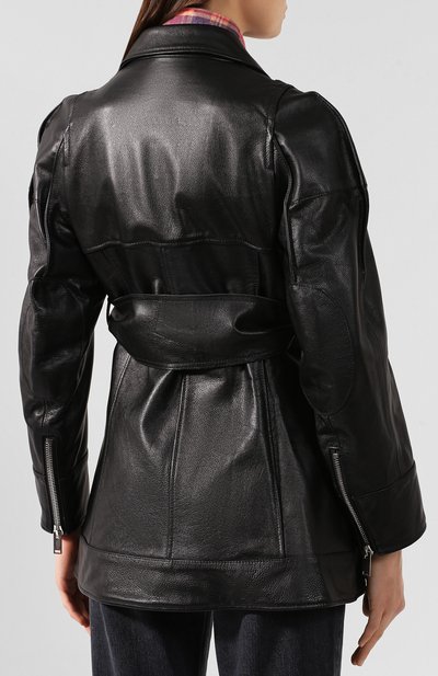 Кожаная куртка AKIRA NAKA, арт. AP1922-BK, фото 4