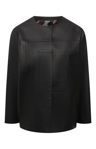 Женский кожаный жакет KITON, арт. D51571X08T60