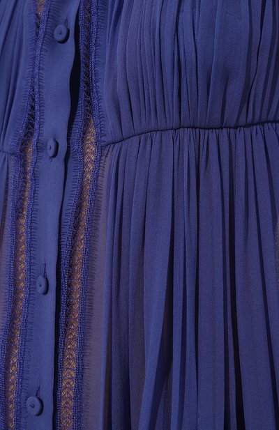 Шелковое платье ALBERTA FERRETTI, арт. 222M/A0215/5114, фото 5