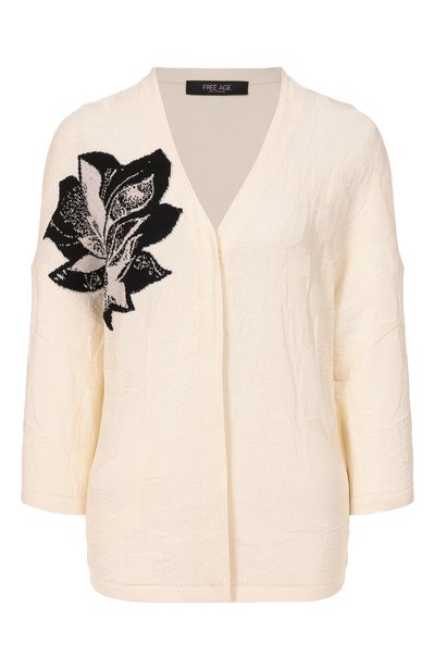 Женский кардиган из шелка и вискозы FREEAGE, арт. S26.CR117.6079.101