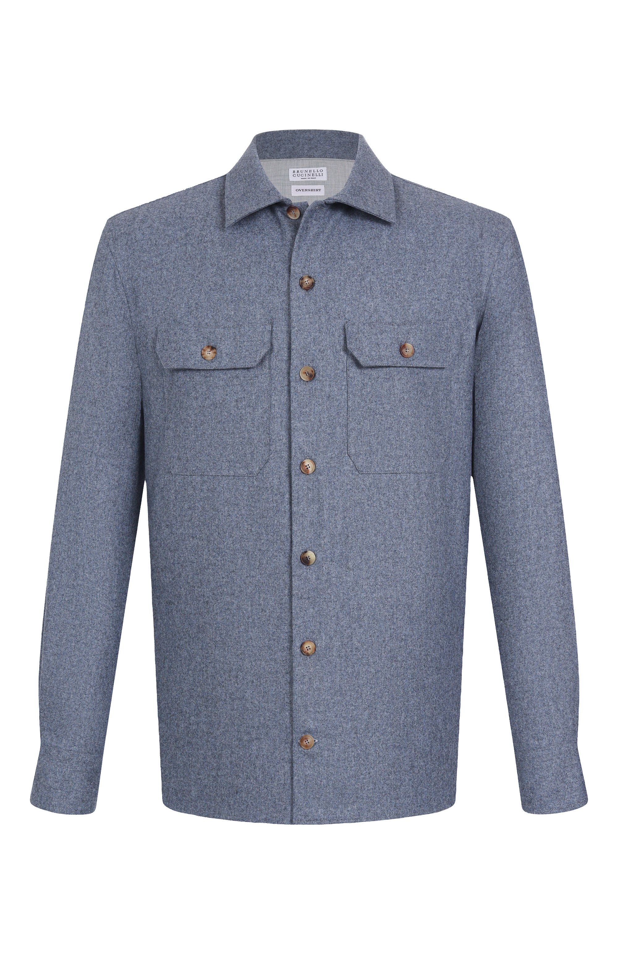 Шерстяная рубашка BRUNELLO CUCINELLI, арт. M038P0720, фото 1