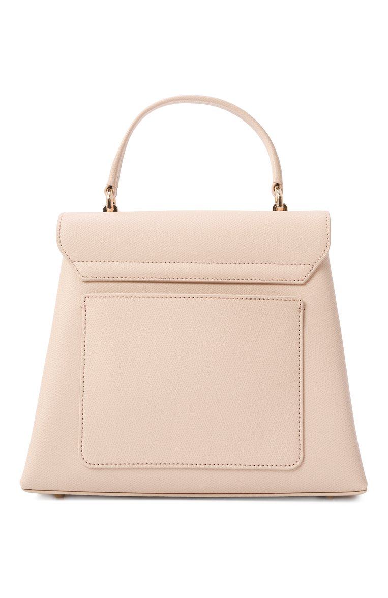 Женская сумка furla 1927 FURLA светло-розового цвета, арт. BAKPACO/ARE000 | Фото 6 (Ремень/цепочка: На ремешке; Размер: small; Материал: Натуральная кожа; Сумки-технические: Сумки top-handle)