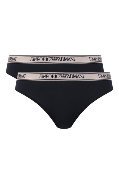 Женские комплект из двух трусов-слипов EMPORIO ARMANI, арт. 163334/1A227