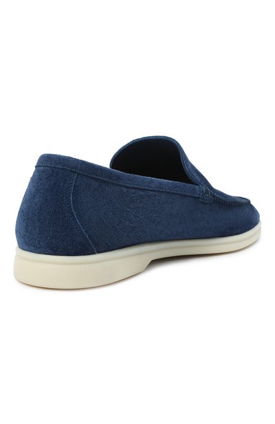 Замшевые лоферы summer walk LORO PIANA, арт. FAE8124, фото 4