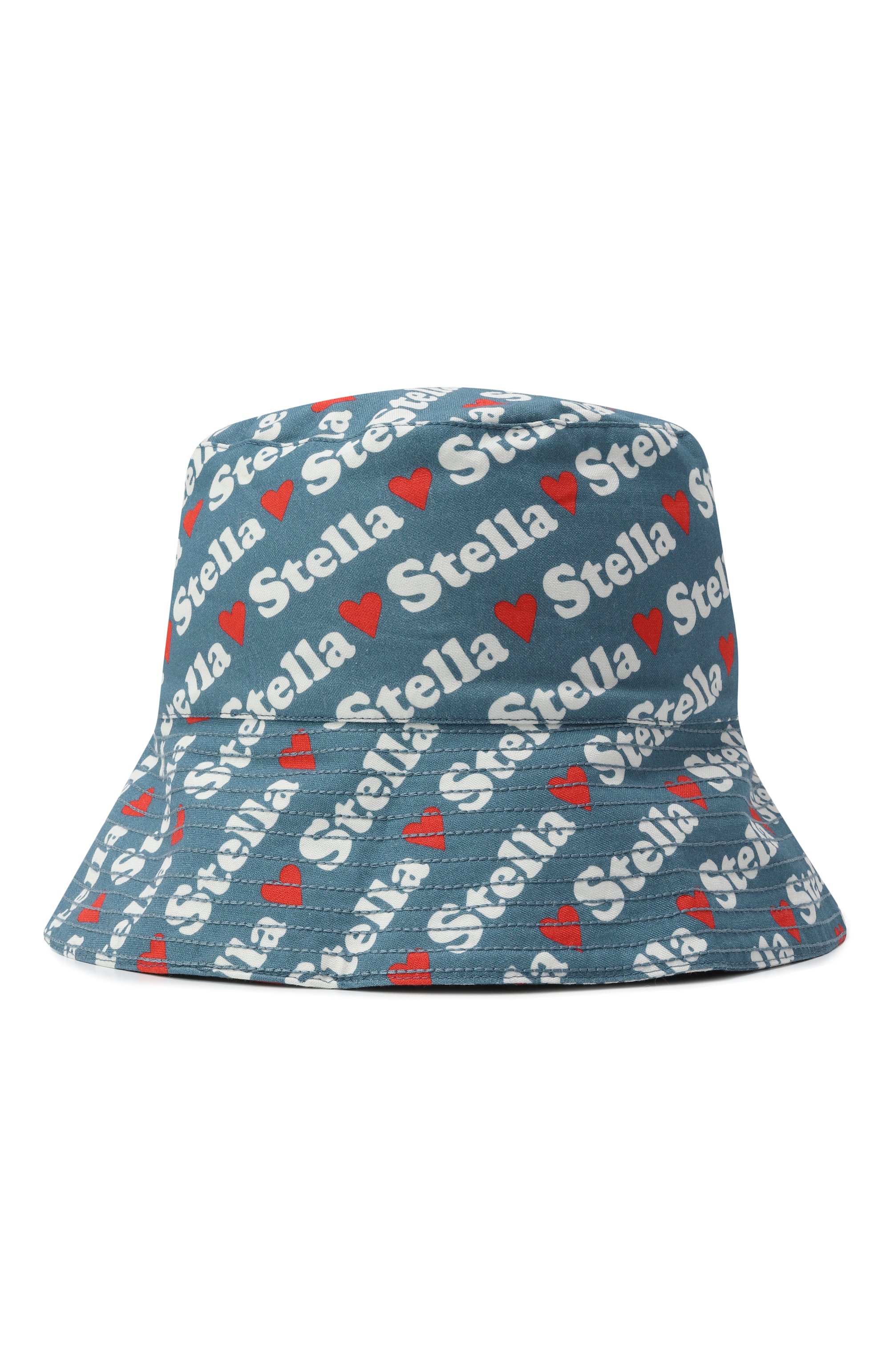 Хлопковая панама STELLA MCCARTNEY разноцветного цвета по цене 9595 руб., арт. TW0B27, фото 1 Хлопковая панама STELLA MCCARTNEY, арт. TW0B27, фото 1