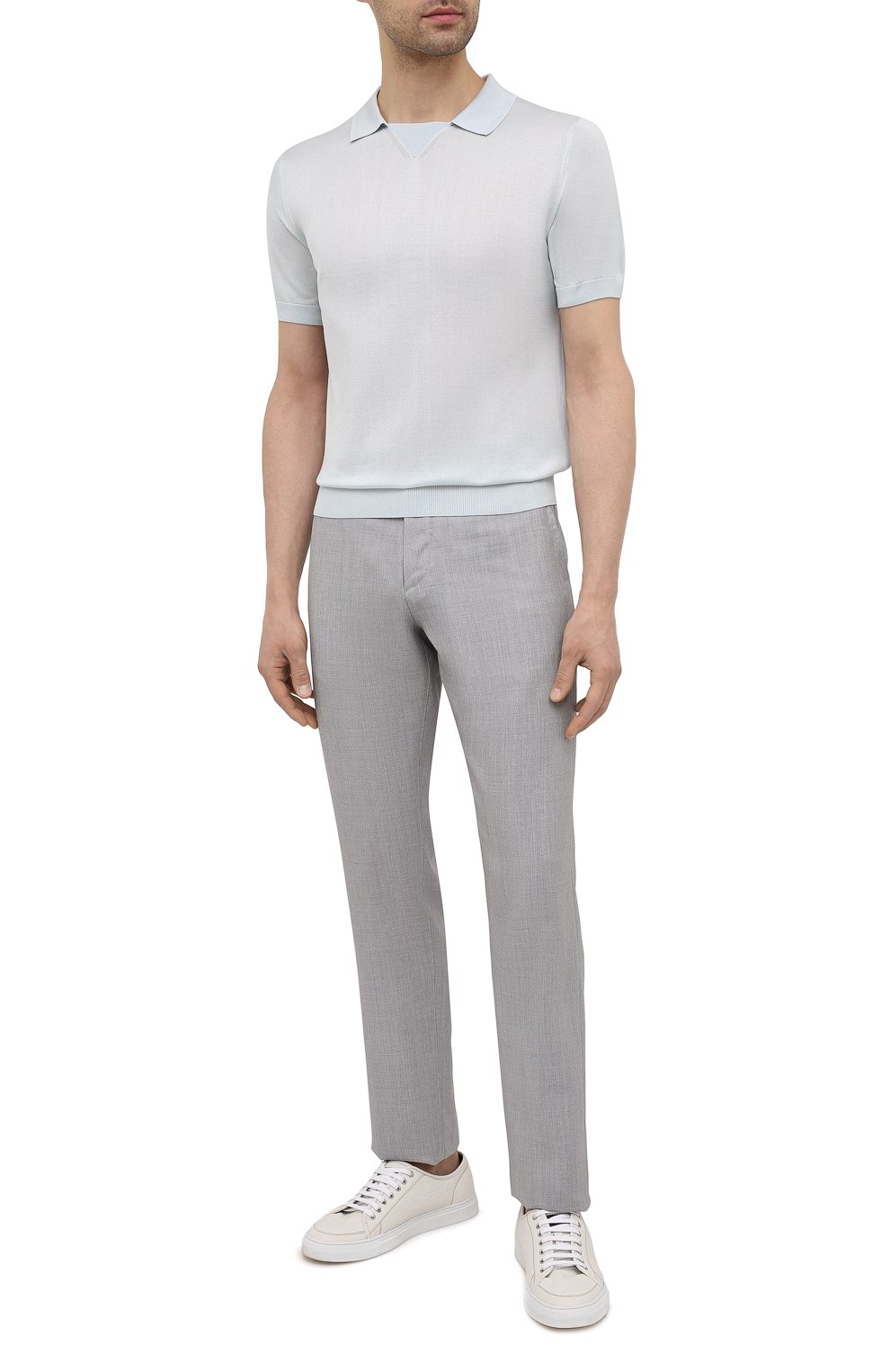 Шелковое поло CANALI, арт. C0789/MX01172, фото 2