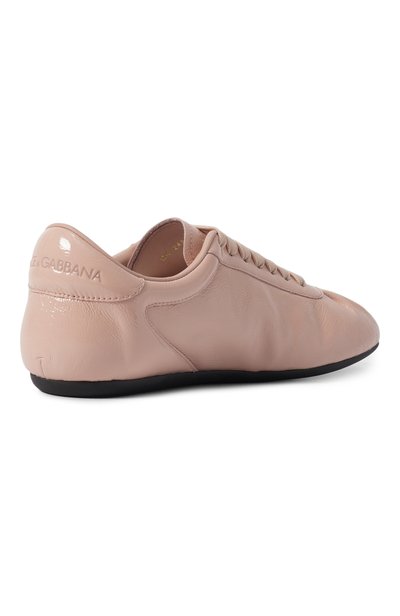 Лакированные кроссовки ballet DOLCE & GABBANA розового цвета по цене 72450 руб., арт. CK2485/A9U97, фото 5 Лакированные кроссовки ballet DOLCE & GABBANA, арт. CK2485/A9U97, фото 5