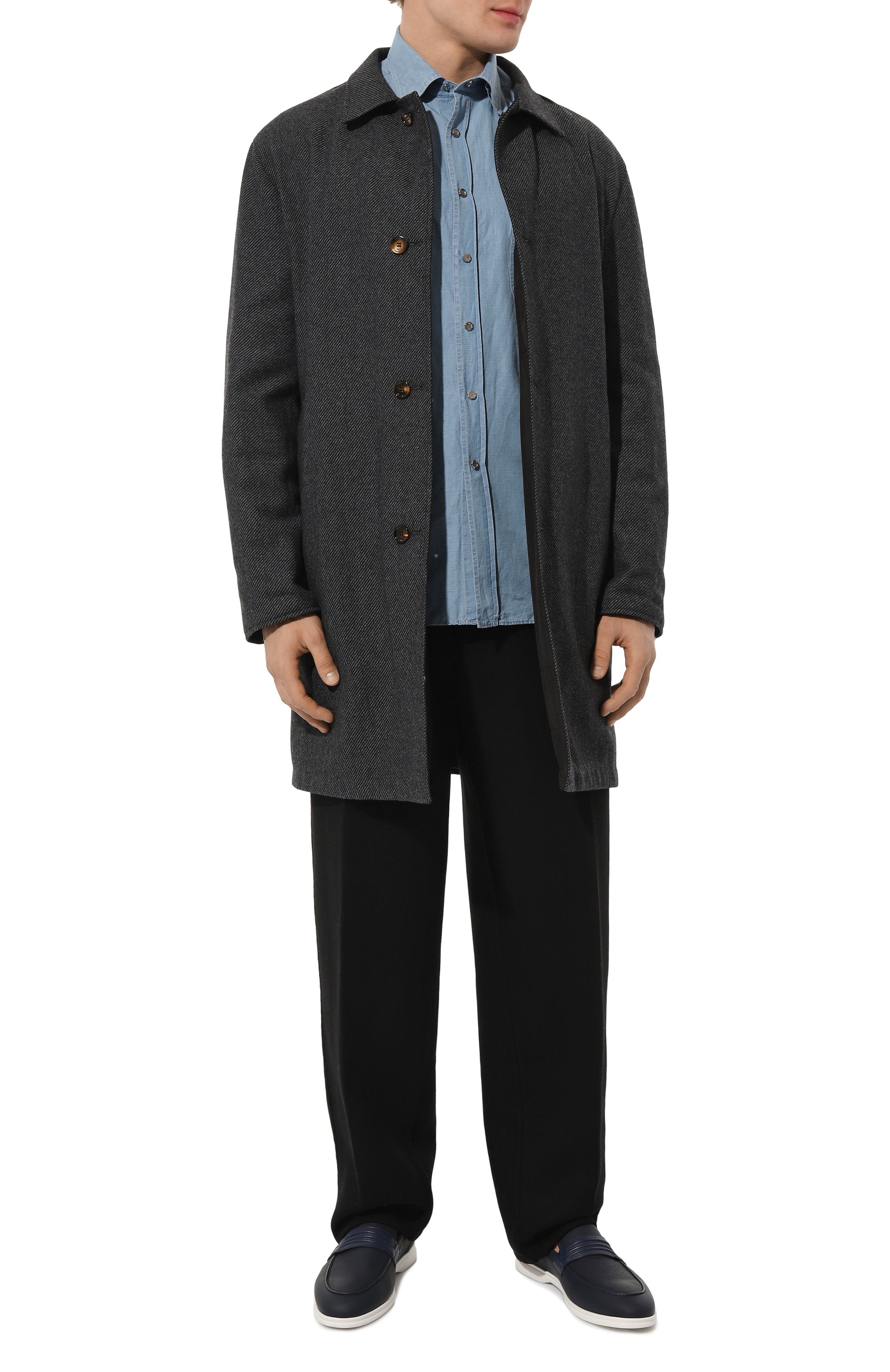 Кожаные лоферы ZILLI, арт. H0074AM1961VRUL01, фото 2