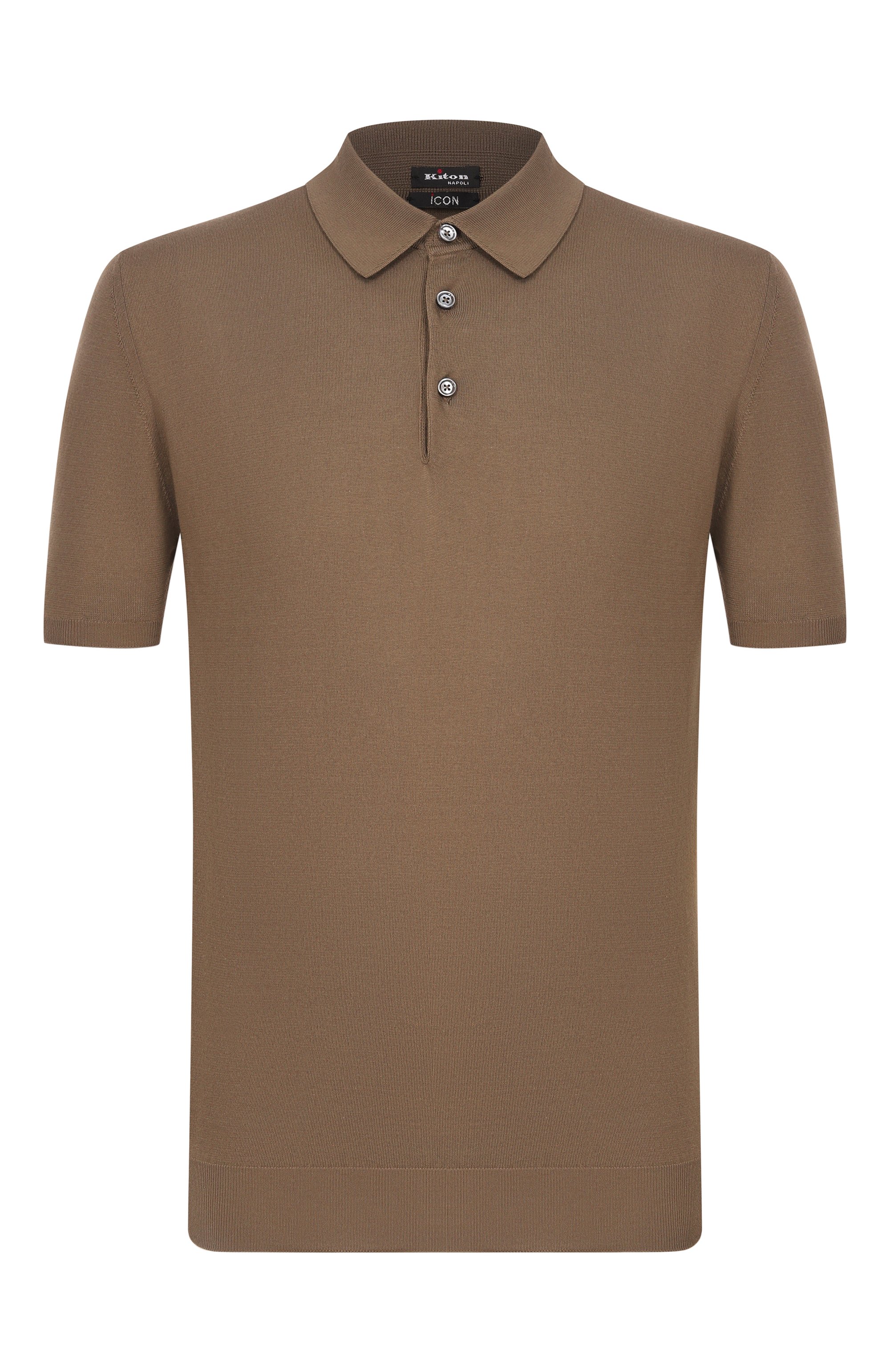 Хлопковое поло KITON, арт. UMKXX33, фото 1