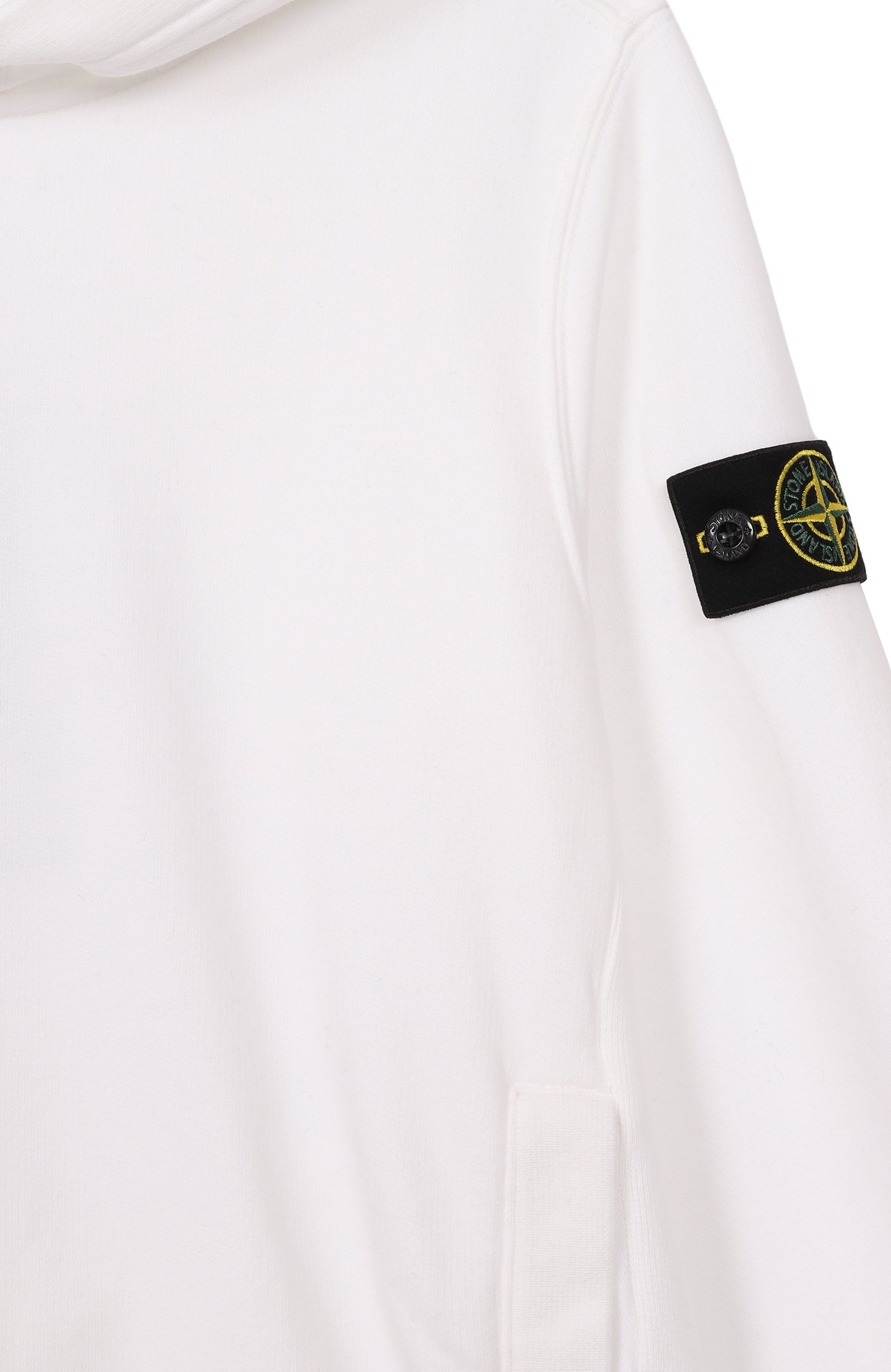 Хлопковое худи STONE ISLAND, арт. L2S166100003/S0A20_001, фото 3