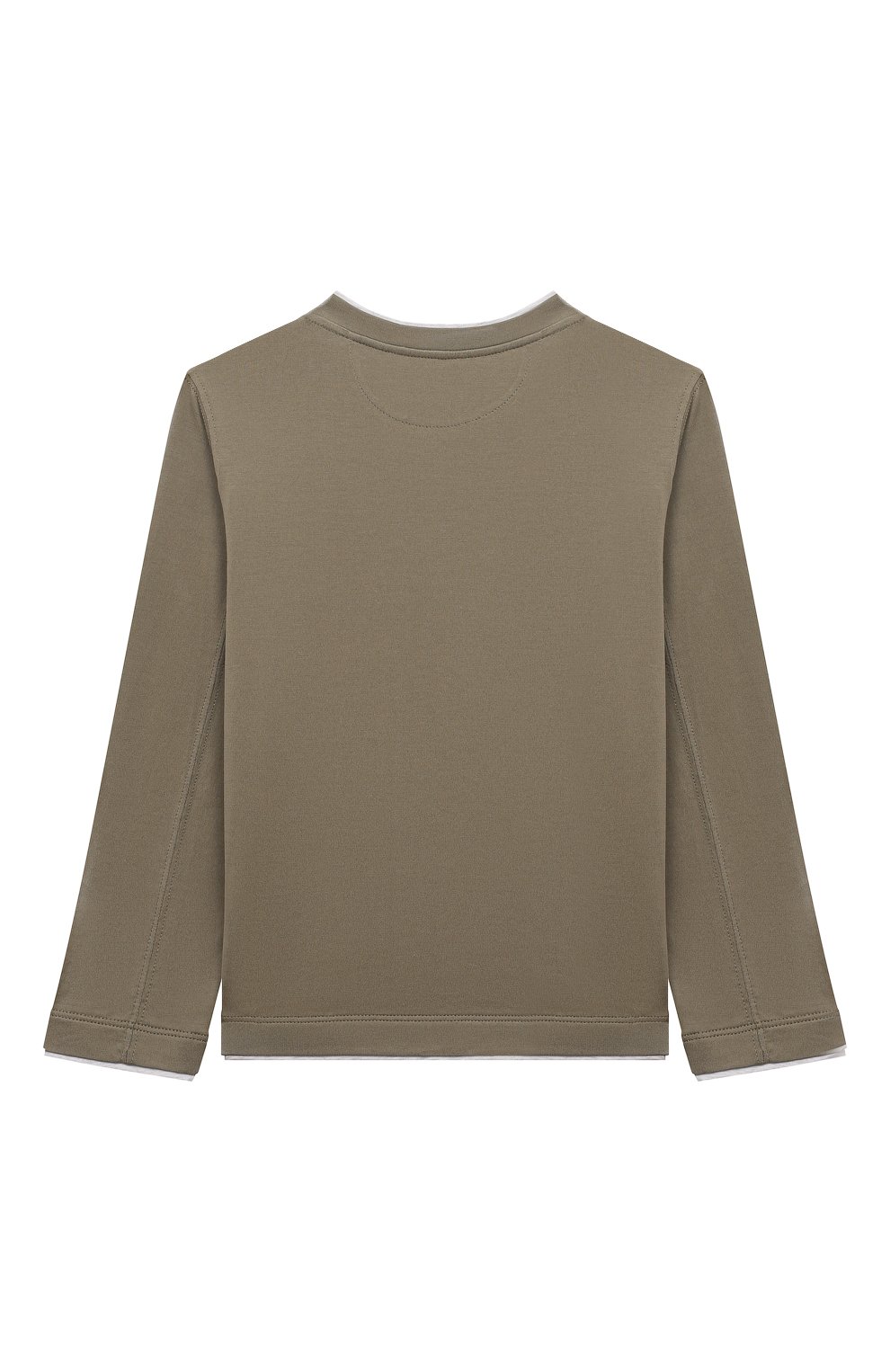 Хлопковый лонгслив BRUNELLO CUCINELLI, арт. B0B13T176A, фото 2