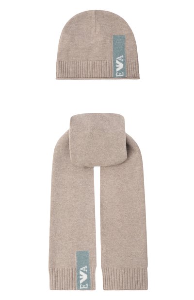 Комплект из шапки и шарфа EMPORIO ARMANI, арт. EB000812/AF17340