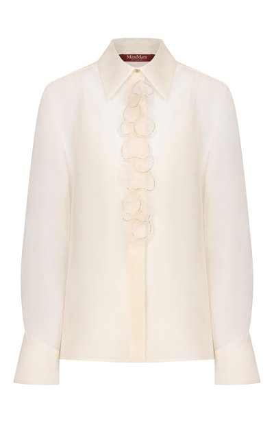 Женская шелковая рубашка MAX MARA STUDIO, арт. MSEAGI