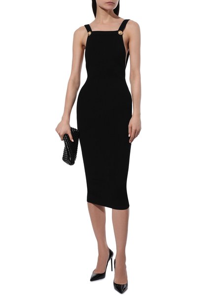 Платье из вискозы BALMAIN, арт. XF1RI030/KB07, фото 2