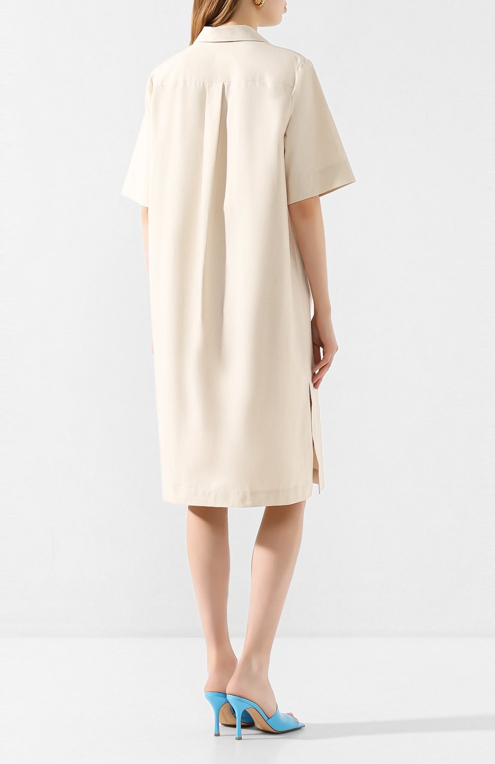 Хлопковое платье DRIES VAN NOTEN, арт. 201-11048-9022, фото 4