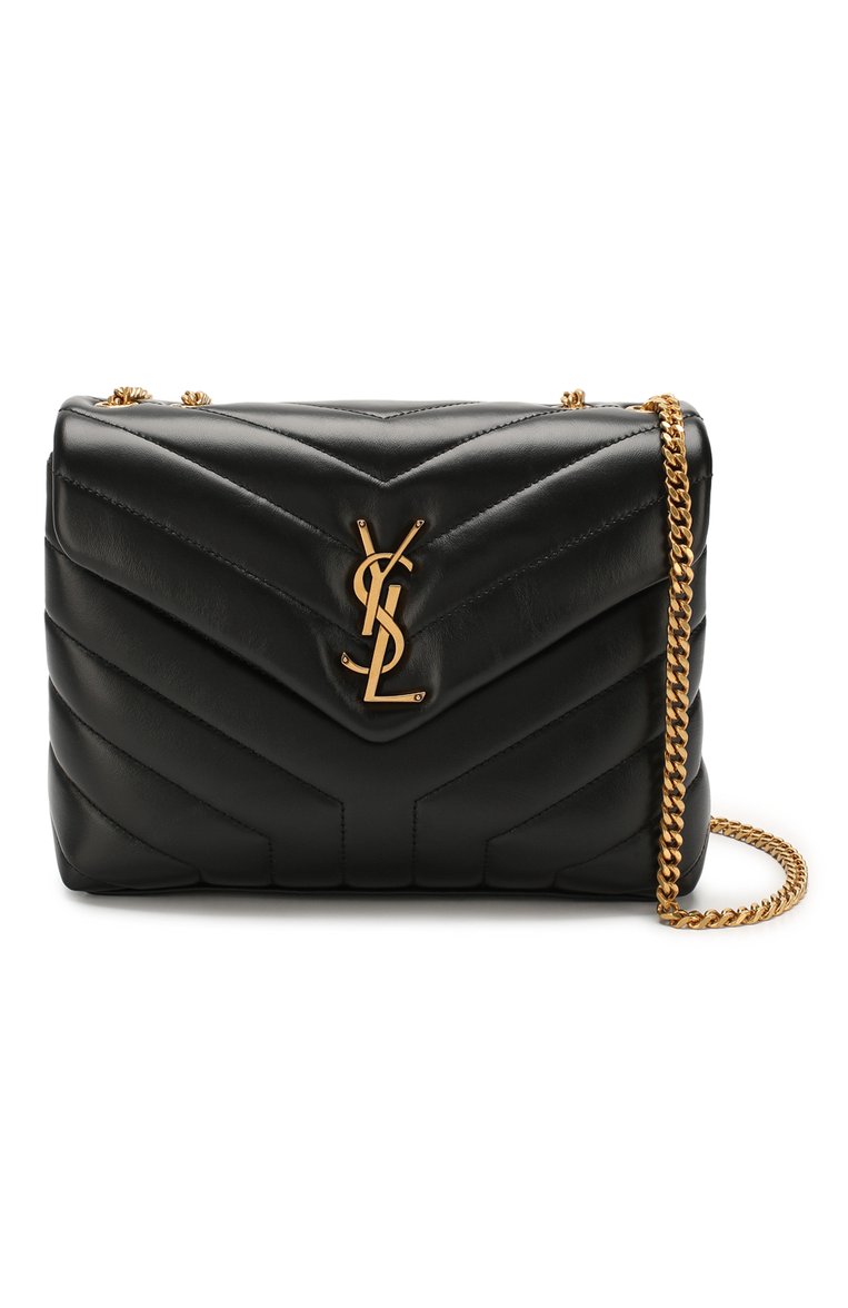 Женская сумка monogram loulou small SAINT LAURENT черного цвета, арт. 494699/DV727 | Фото 6 (Материал: Натуральная кожа; Сумки-технические: Сумки через плечо; Размер: small; Ремень/цепочка: На ремешке; Статус проверки: Проверена категория; Автоматизация Diginetica: Не назначено)