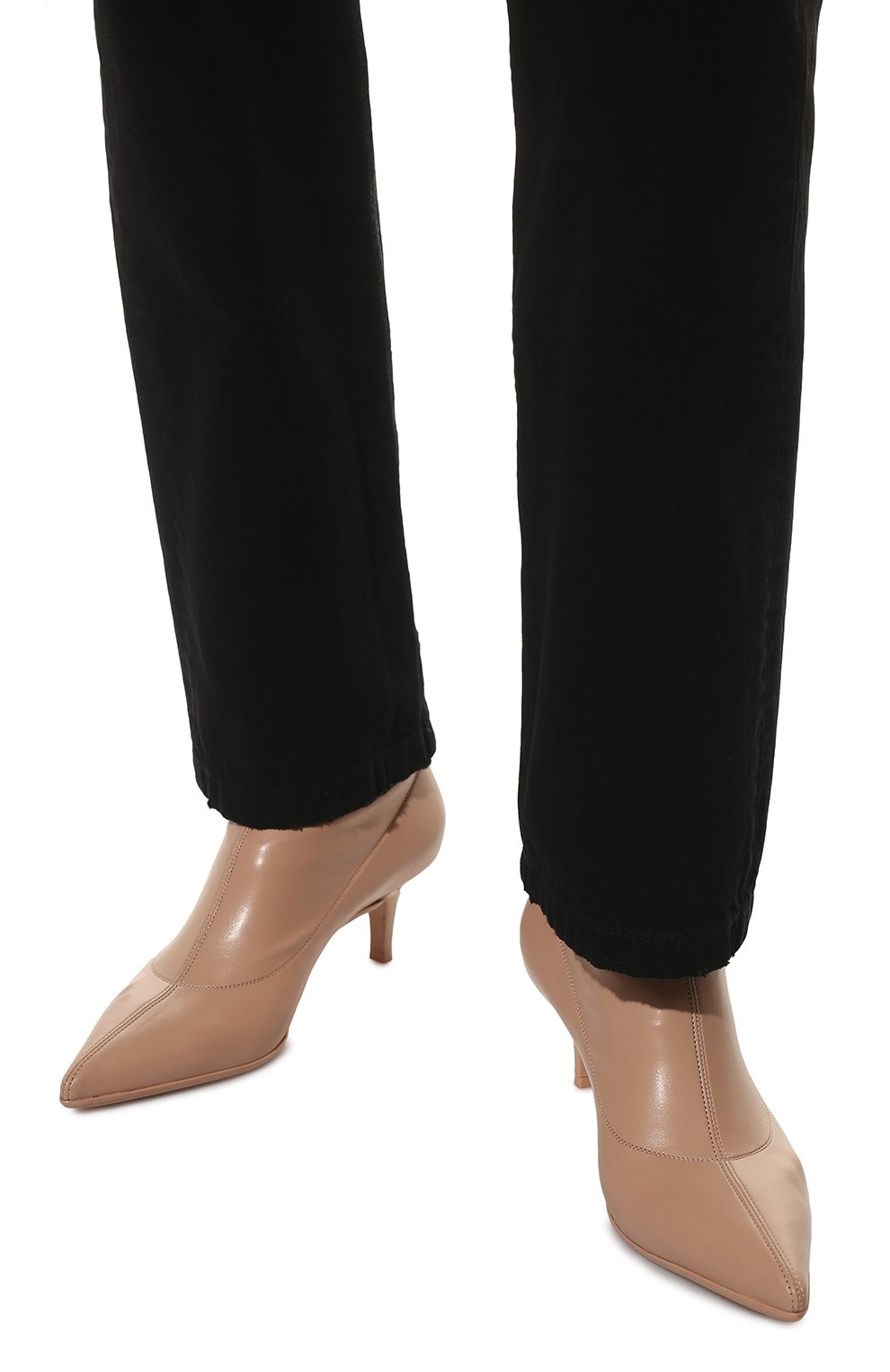 Текстильные ботильоны GIANVITO ROSSI, арт. G73266.55G0M.ENSPEAH, фото 3