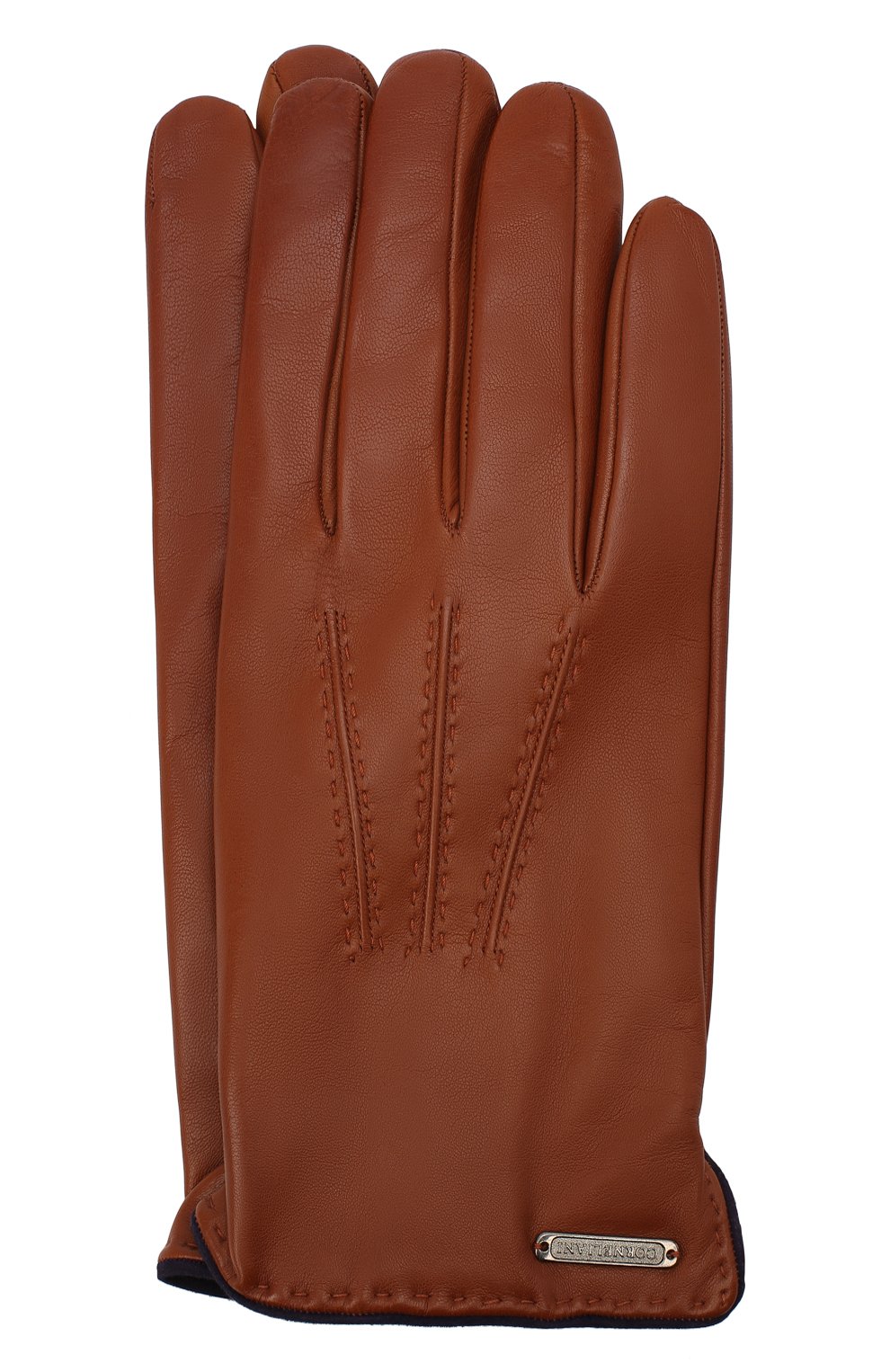 Кожаные перчатки CORNELIANI, арт. 86Q338-0820575/00, фото 1