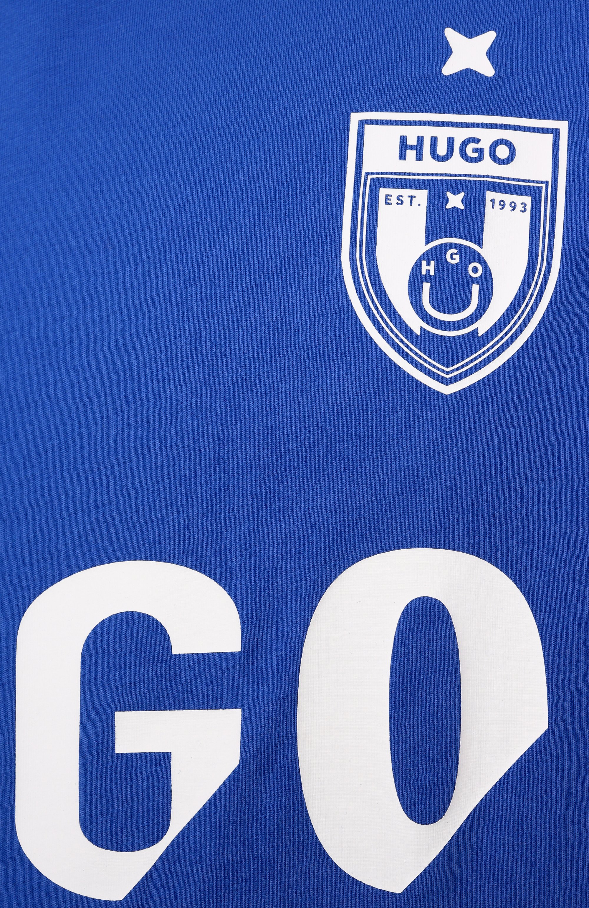 Хлопковая футболка HUGO BLUE, арт. 50541252, фото 6