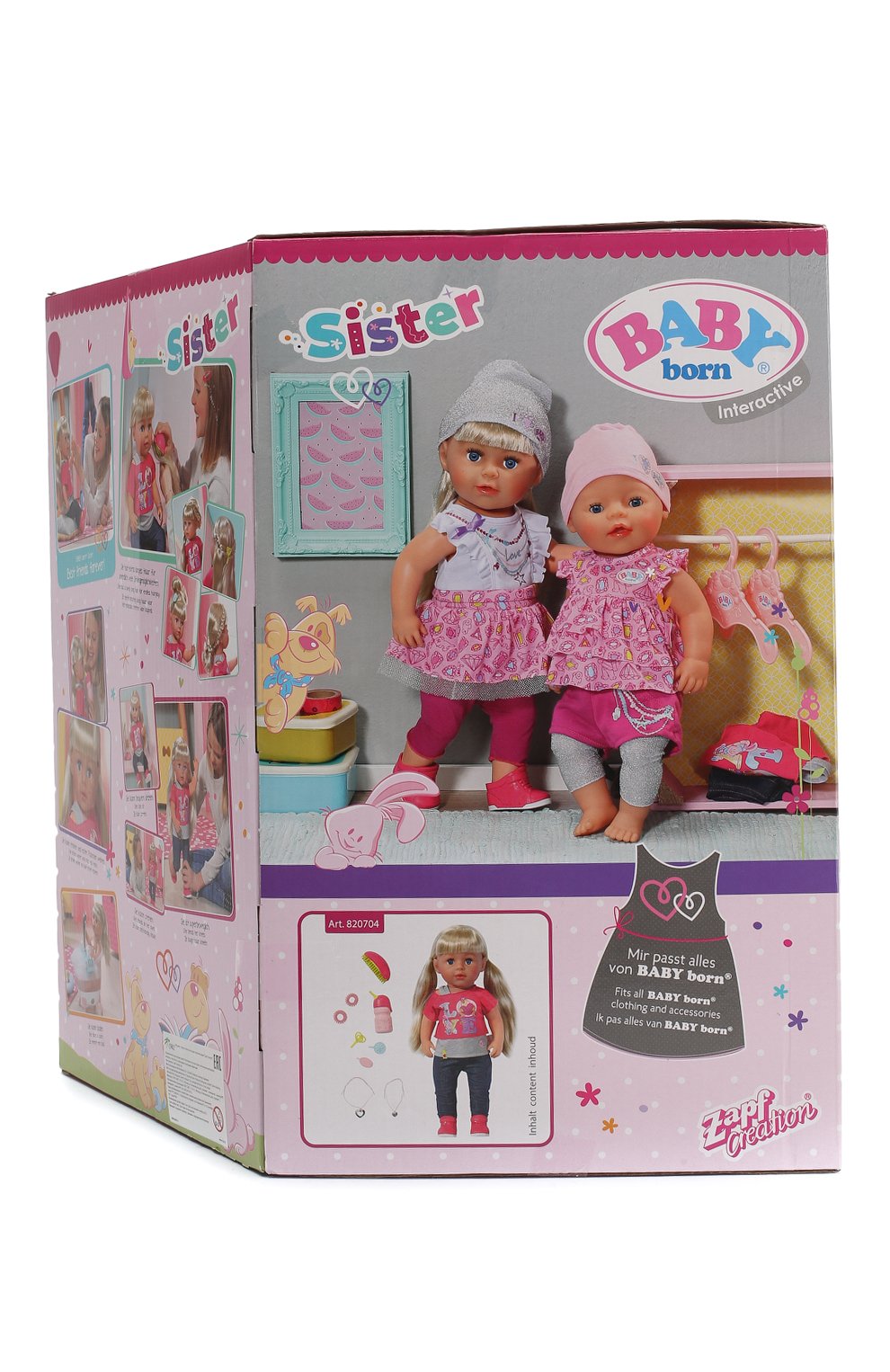 Игрушка baby born ZAPF CREATION, арт. 820-704, фото 4