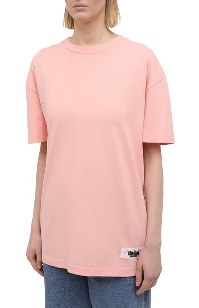 Хлопковая футболка ACNE STUDIOS, арт. AL0199, фото 3