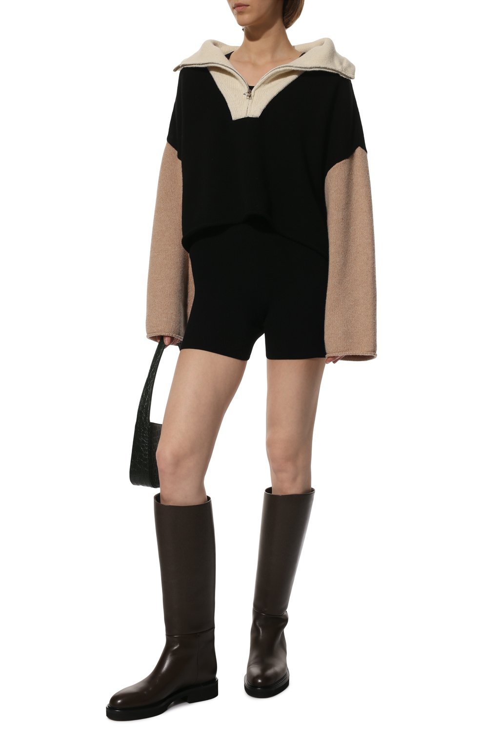 Кожаные сапоги derby KHAITE, арт. F1007-722/DERBY, фото 2