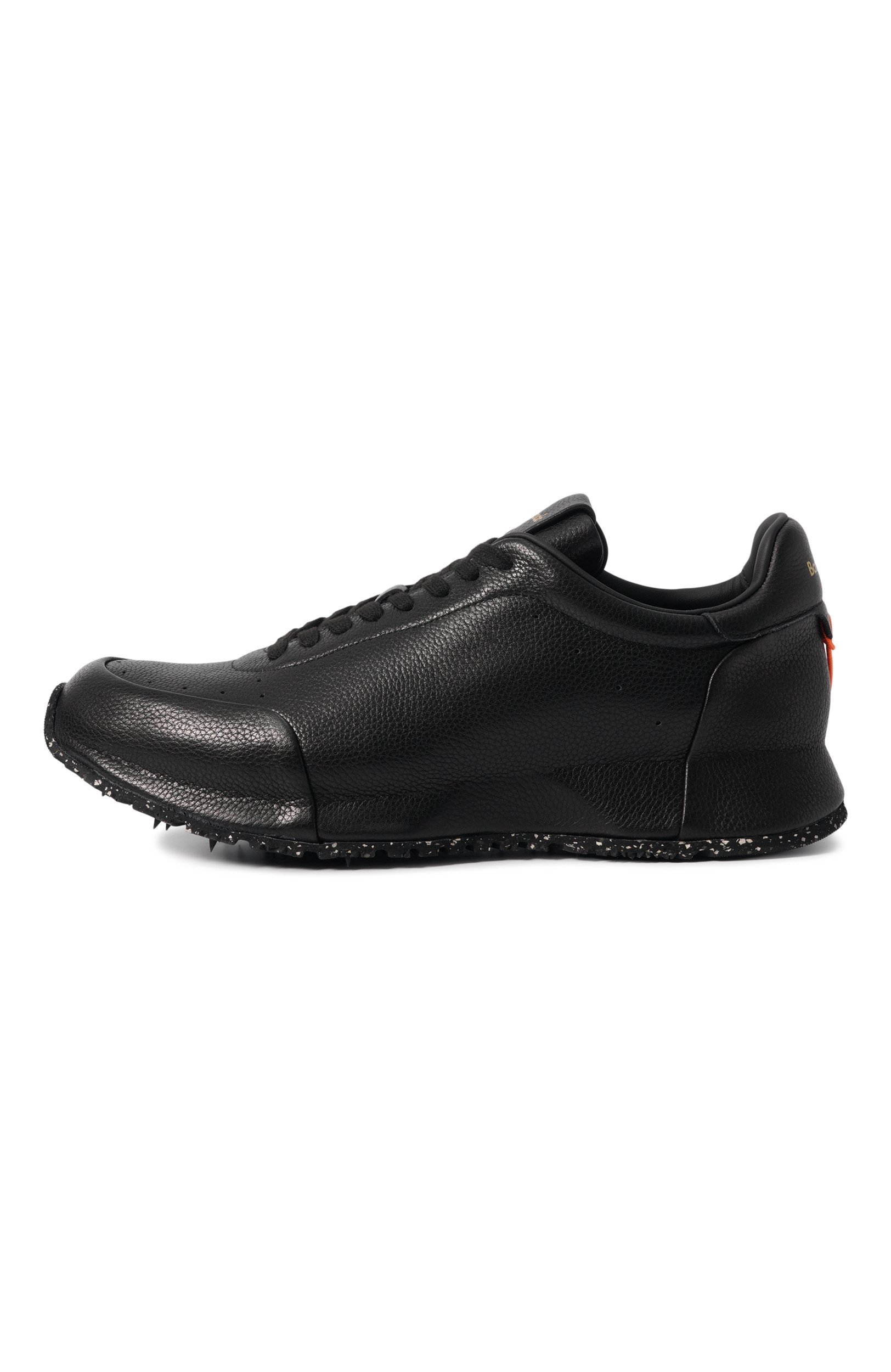 Кожаные кроссовки rocket BARRACUDA черного цвета по цене 53650 руб., арт. BU3645/LEATHER, фото 3 Кожаные кроссовки rocket BARRACUDA, арт. BU3645/LEATHER, фото 3