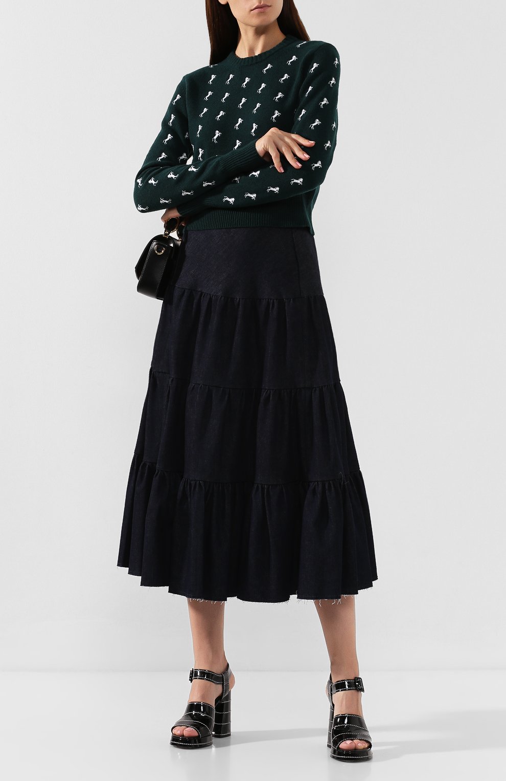 Джинсовая юбка CHLOÉ, арт. CHC19ADJ63155, фото 2