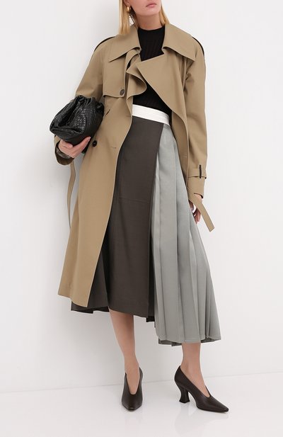 Кожаные туфли almond BOTTEGA VENETA, арт. 608839/VBSD0, фото 2