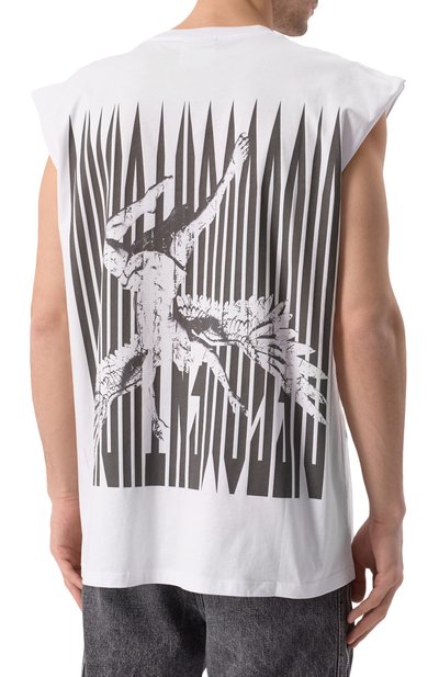 Хлопковая майка DIEGO VENTURINO, арт. DVTSSMDVI, фото 4