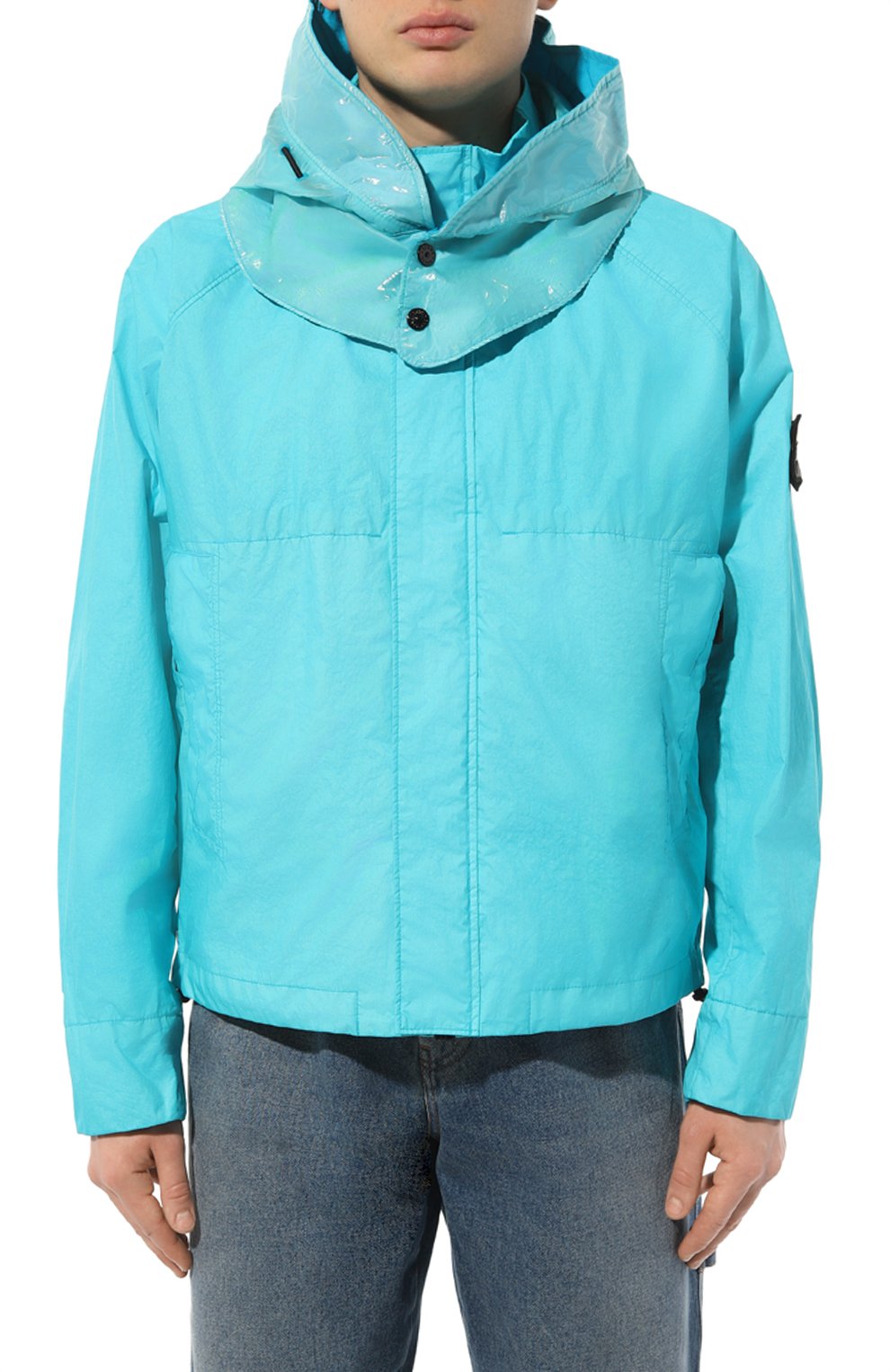 Куртка STONE ISLAND бирюзового цвета по цене 105000 руб., арт. 781540623, фото 3 Куртка STONE ISLAND, арт. 781540623, фото 3