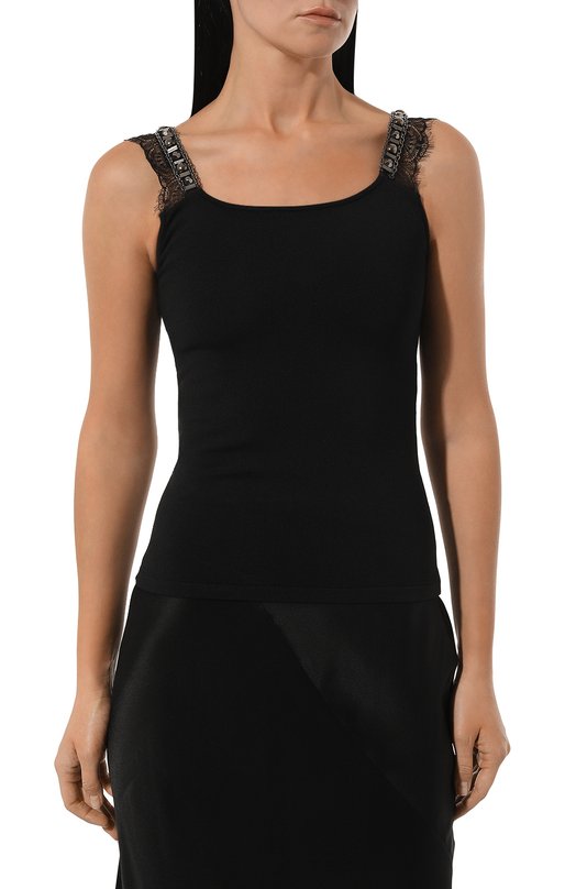Топ Alberta Ferretti Чёрный, фото 3
