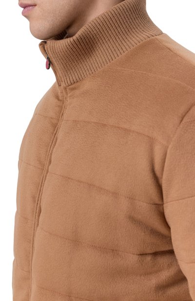 Бомбер из шерсти викуньи KITON, арт. UW2196K07777, фото 5
