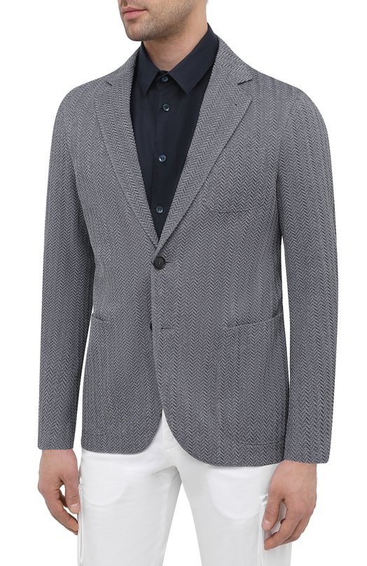 Пиджак Giorgio Armani 8WGGG02B/T02GP Серый  8WGGG02B/T02GP Фото 3
