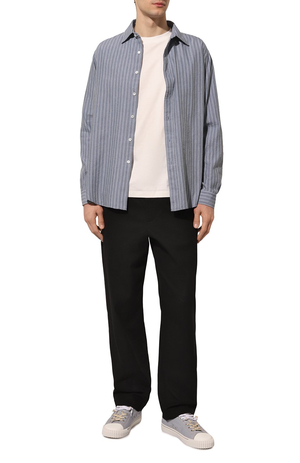 Комплект из трех лонгсливов JIL SANDER белого цвета по цене 58350 руб., арт. J47GC0002/J45048, фото 2 Комплект из трех лонгсливов JIL SANDER, арт. J47GC0002/J45048, фото 2