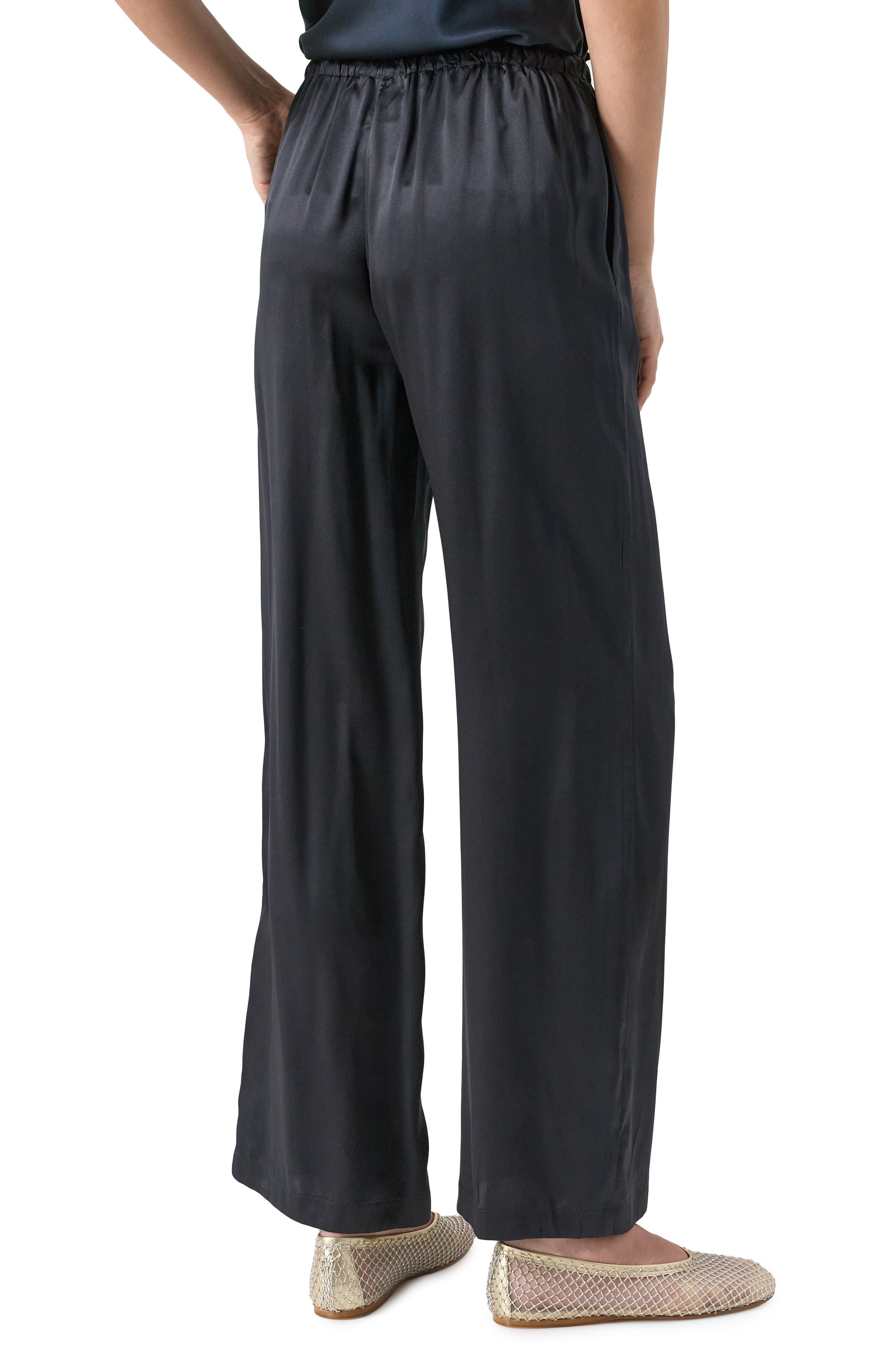 Атласные брюки ERIKA CAVALLINI, арт. P5SS04, фото 4