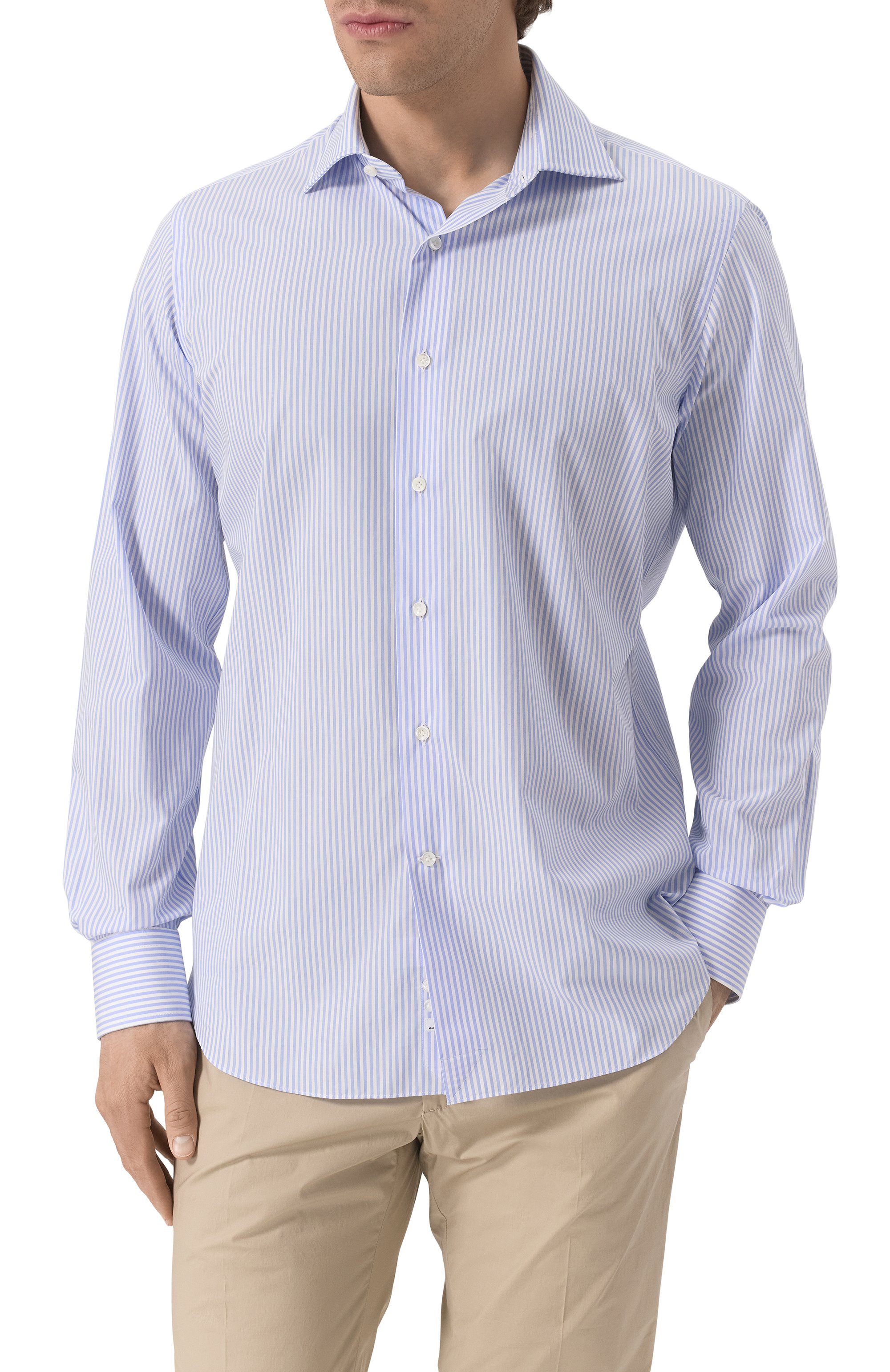 Хлопковая сорочка ALESSANDRO GHERARDI, арт. BR1-2G-7T/1069, фото 3