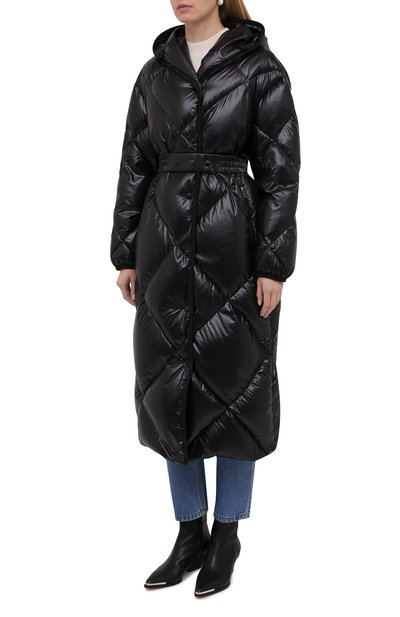 Пуховое пальто rolland MONCLER черного цвета по цене 198000 руб., арт. G2-093-1C000-34-68950, фото 3 Пуховое пальто rolland MONCLER, арт. G2-093-1C000-34-68950, фото 3