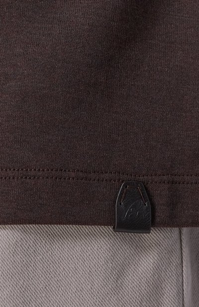 Футболка из хлопка и шелка BRIONI, арт. UJUC0L/PD602, фото 5