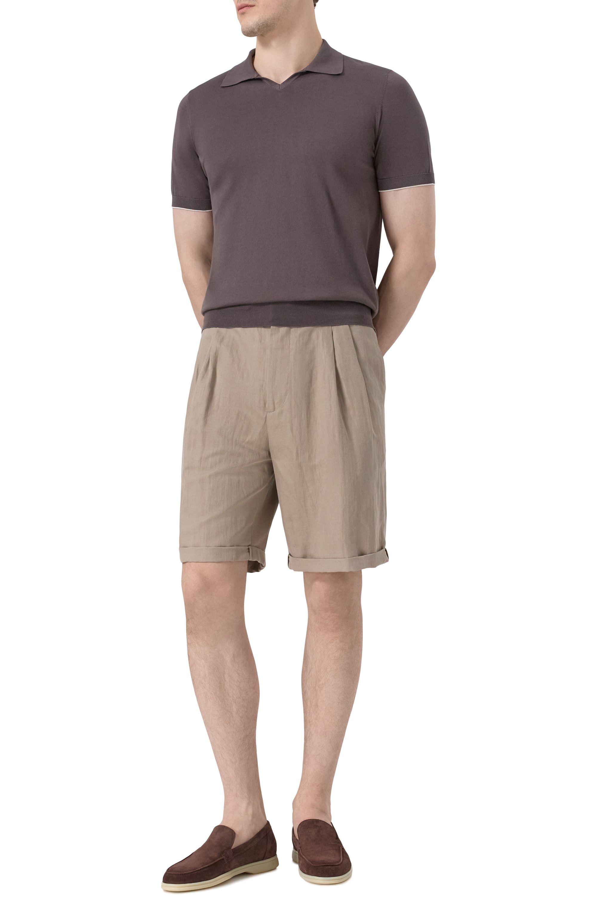 Хлопковое поло BRUNELLO CUCINELLI, арт. M29800145, фото 2