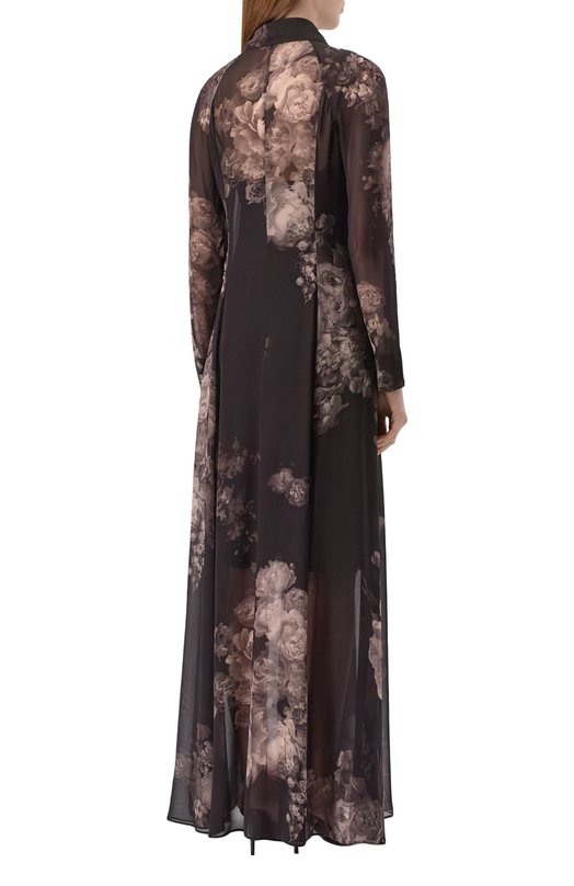 Платье из вискозы Zimmermann 5357DF251 Чёрный  5357DF251 Фото 3
