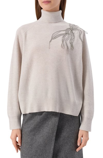 Кашемировый свитер BRUNELLO CUCINELLI, арт. M12218903, фото 3