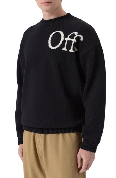 Шерстяной свитер OFF-WHITE, арт. 0MHE20QF25KNI001, фото 3