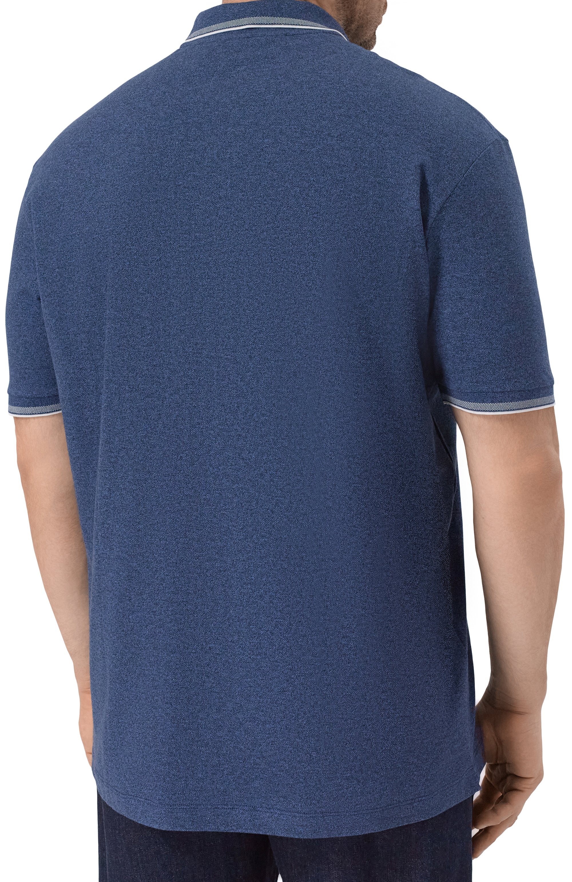 Хлопковое поло PAUL&SHARK, арт. 25411205_001, фото 4