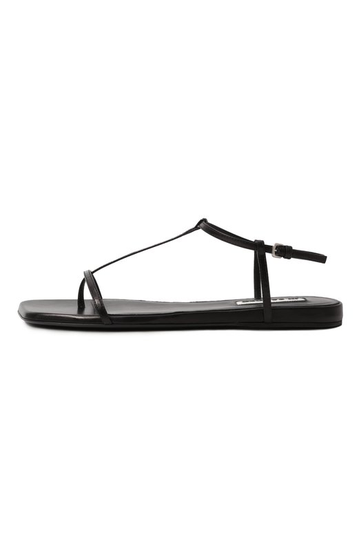 Кожаные сандалии Jil Sander J15WP0169/P8389 Чёрный  J15WP0169/P8389 Фото 4