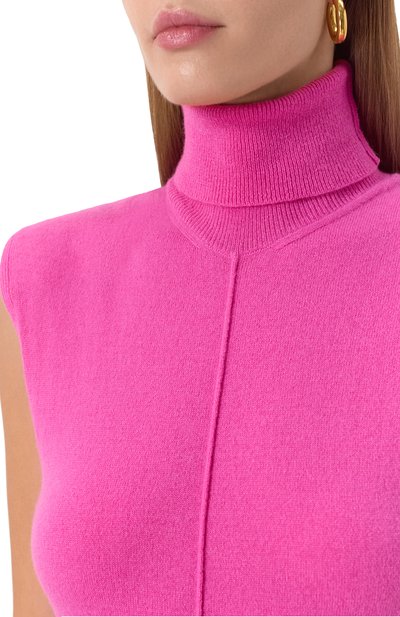Платье из шерсти и кашемира ZEYNEP ARCAY фуксия цвета по цене 137500 руб., арт. RS25DR16, фото 5 Платье из шерсти и кашемира ZEYNEP ARCAY, арт. RS25DR16, фото 5