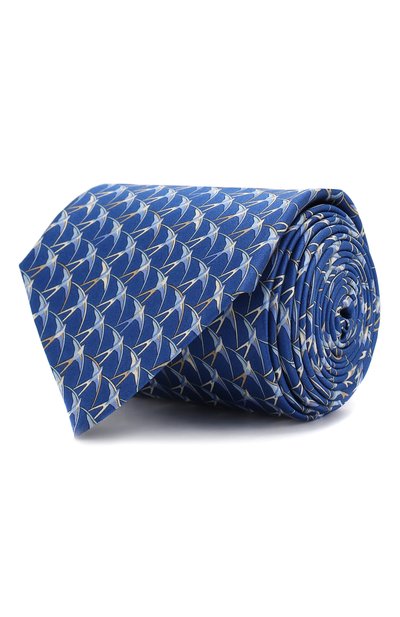 Мужской шелковый галстук LANVIN, арт. 2342/TIE